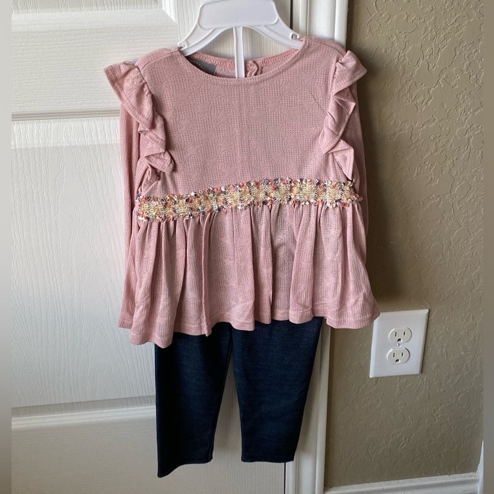 Toddler girls matching set 24m